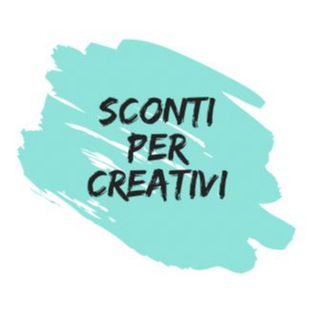 Logo del canale telegramma offerte_sconti_per_creativi - Sconti 🛍 offerte 🗯 recensioni 📝 per artisti e creativi. @LaurArteTorino