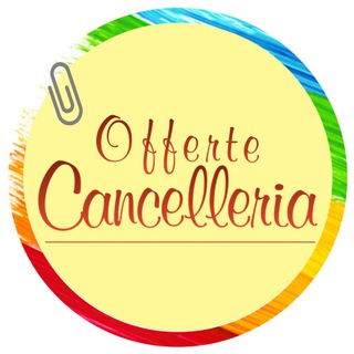 Logo del canale telegramma offertecancelleria - Offerte cancelleria 🖍🖇✏️