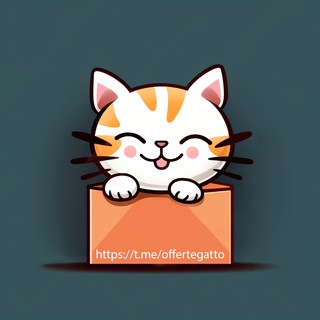 Logo del canale telegramma offertegatto - Amazon offerte gatto 🐈