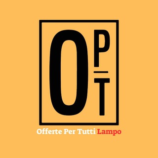Logo del canale telegramma offertepertuttilampo - Offerte Per Tutti Lampo