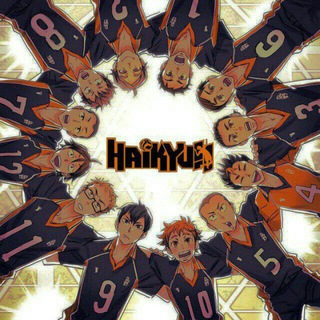Логотип телеграм канала @official_haikyuu — Волейбол!! | Haikyuu!!