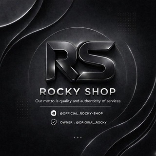 لوگوی کانال تلگرام official_rocky_shop — 𝗥𝗼𝗰𝗸𝘆'𝘀 𝘀𝗵𝗼𝗽
