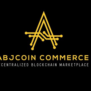 Logo of telegram channel officialabjcoinchannel — AbjcoinCommerce