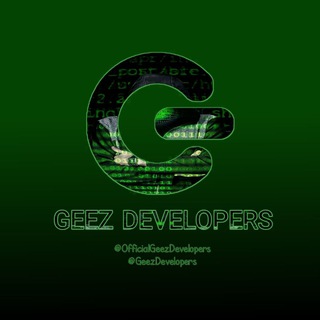 የቴሌግራም ቻናል አርማ officialgeezdevelopers — Geez Developers
