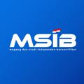 Telegram channel OFFICIAL Account MSIB logo