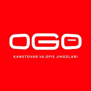 Логотип телеграм канала @ogo_uz — OGO - Kanstovar va Ofis jihozlari