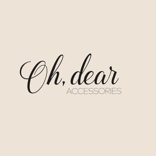 Logo of telegram channel ohdearaccessories — Oh,Dear_Accessories