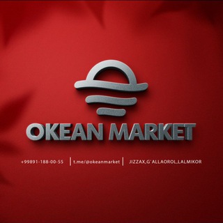 Telegram kanalining logotibi okeanmarket — 🛒 OKEAN MARKET