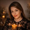 Логотип телеграм канала @oksana_svechi_vosk — Оксана Клевер ☘️ • Таро•Отливки•Свечи•