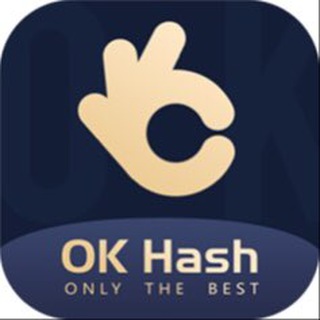 Logo saluran telegram okxgame_hash — OK哈希 官方频道