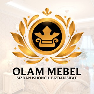 Telegram kanalining logotibi olam_mebel — 🇺🇿OLAM MEBEL🇺🇿