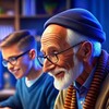 Логотип телеграм канала @oldman1c — Роберт Олдман в 1С
