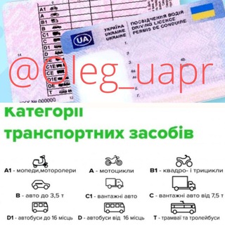 Logo saluran telegram oleg_uapr24 — Посвідчення водія 24/7