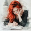 Логотип телеграм -каналу oleksandra_metaphor — ОЛЕКСАНДРА МЕТАФОР | Амелі Фльор | Букнет