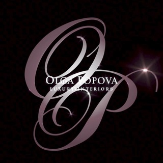 Логотип телеграм канала @olgapopovainteriors — ⚜️Olga Popova Interiors⚜️
