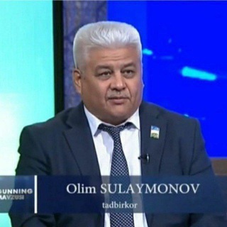 Логотип телеграм канала @olim_sulaymanov — ДЕПУТАТ ОЛИМ СУЛАЙМАНОВ