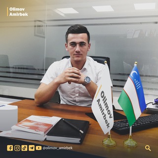 Telegram kanalining logotibi olimovamirbek_blog — Olimov Amirbek | Rasmiy Blog