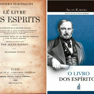 Telegram channel O Livro dos Espíritos logo