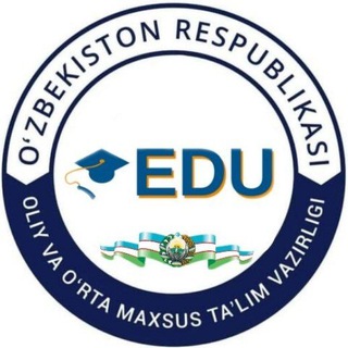 Telegram kanalining logotibi oliy_talim_edu — Oliy ta'lim edu