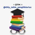 Telegram channel Oliy ta'lim yangiliklari | DTM xabarlari logo