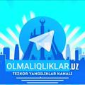 Logo saluran telegram olmaliq_olmaliqliklar — 🇺🇿 Olmaliqliklar Uz
