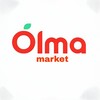 Telegram channel Olmamarket.uz logo