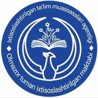 Telegram kanalining logotibi olmazor_ixtisoslashgan — Olmazor tuman ixtisoslashtirilgan maktabi
