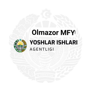 Telegram kanalining logotibi olmazor_yia_rasmiy — Olmazor MFY Yoshlar ishlari agentligi