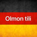 Logo saluran telegram olmontiliuz — Olmon tili (Rasmiy kanal)