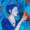 Логотип телеграм канала @olyartlab — творческая лаборатория