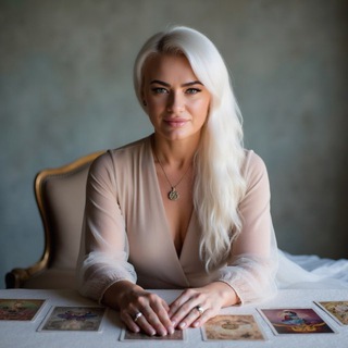 Логотип телеграм канала @omezh_ola — Таро Олеси Астаховой