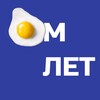 Логотип телеграм канала @omletmarketing — • ОМЛЕТ •