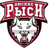 Логотип телеграм канала @omshockey — ЖХК «Омские Рыси»😼