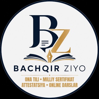 Telegram kanalining logotibi ona_tili_bachqirziyo — Ona tili | Milliy Sertifikat
