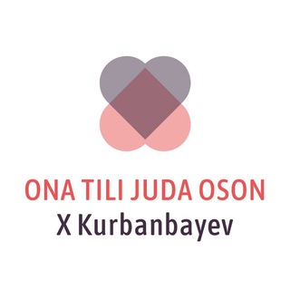 Telegram channel ONA TILI JUDA OSON/HAMID QURBONBOYEV logo