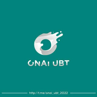 Telegram арнасының логотипі onaiubt2k24 — UBT ONAI 2𝐊24