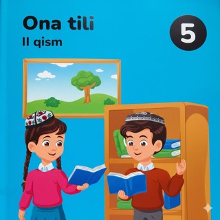 Telegram kanalining logotibi onatili_5sinf — 5 sinf ona tili