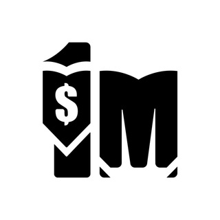Логотип телеграм канала @one_m_dollars — 1m $