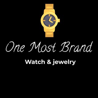 Логотип телеграм канала @one_mostbrand_watch — One Most Brand Ювелирка