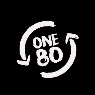 Логотип телеграм канала @one80club — One80