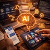 Логотип телеграм канала @oneachat — Канал с AI-инструментами