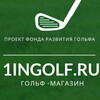 Логотип телеграм канала @onegolfshop — Гольф магазин 1ingolf