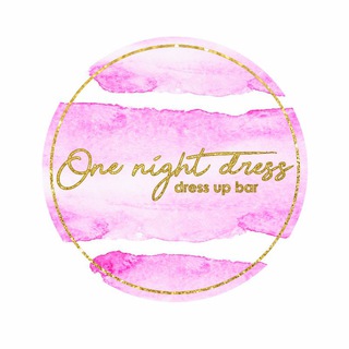 Логотип телеграм канала @onenightdress — ONENIGHT_DRESS