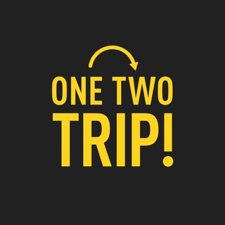 Логотип телеграм канала @onetwotrip — OneTwoTrip!