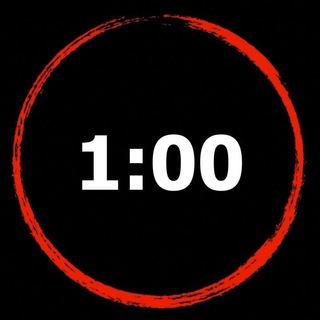 Логотип телеграм канала @onevid — 1 MIN