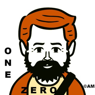 Логотип телеграм канала @onezeroam — One Zero AM