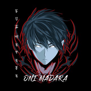 Логотип телеграм канала @onimadara1 — ONI MADARA /ART WORLD