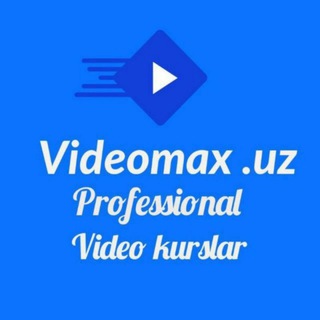 Telegram kanalining logotibi onlayindarslari — VIDEOMAX.UZ