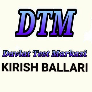 Telegram channel Onlayn testlar | Tushgan testlar logo
