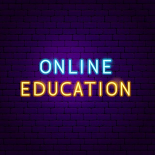Логотип телеграм канала @online_education_uz — ONLINE EDUCATION